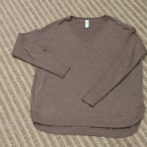 Lole Oversized Soft Knit Cotton Sweater